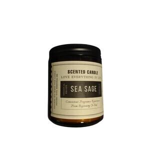 Sea Sage Handmade Scented candle Natural Soy Blend Wax Candle With Essential Oil